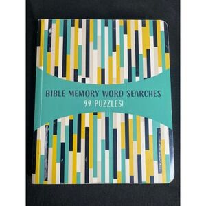 Barbour Bible Memory Word Searches 99 Puzzles KJV Scripture Memorization Book